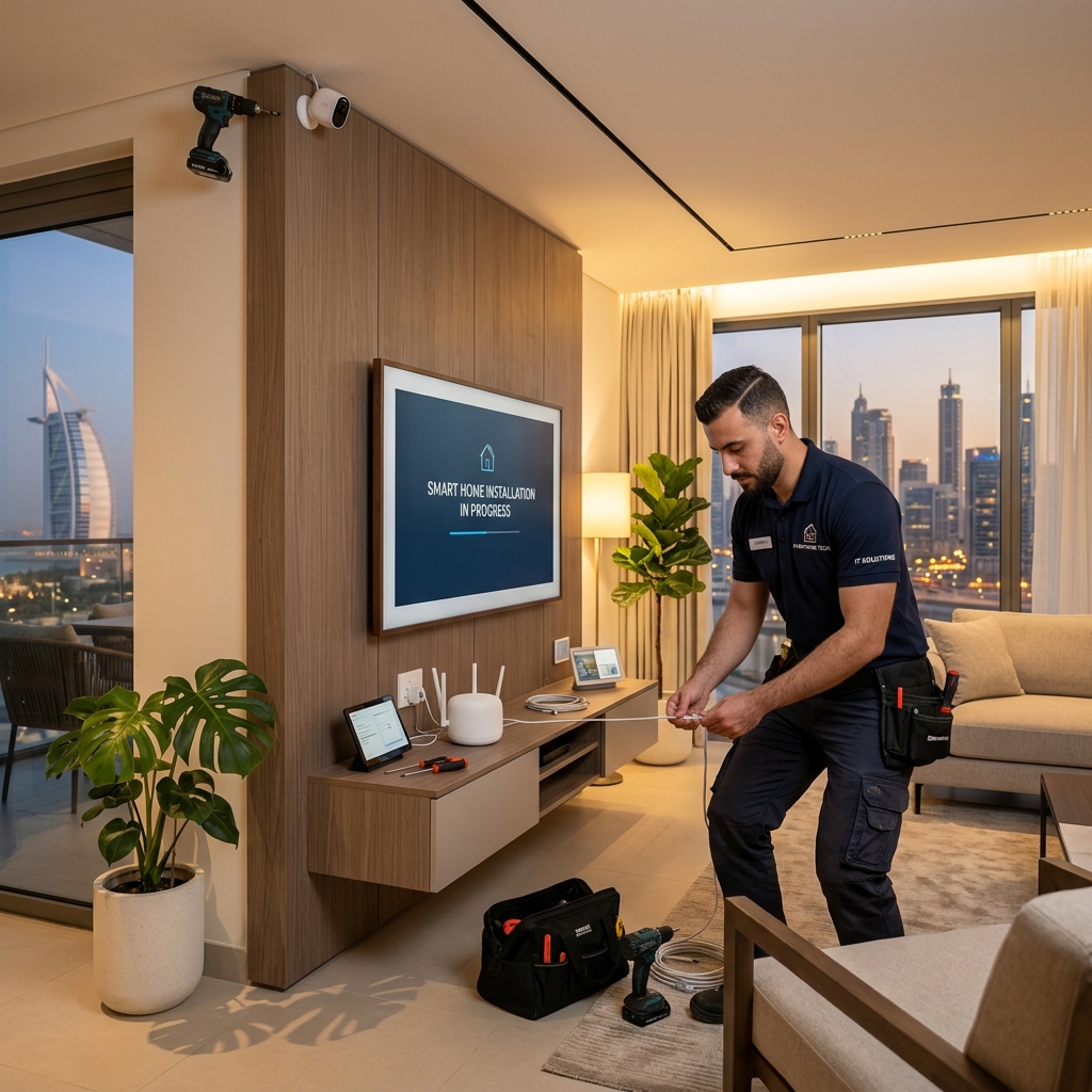 IT Services - WiFi Router Setup & Network Configuration Dubai