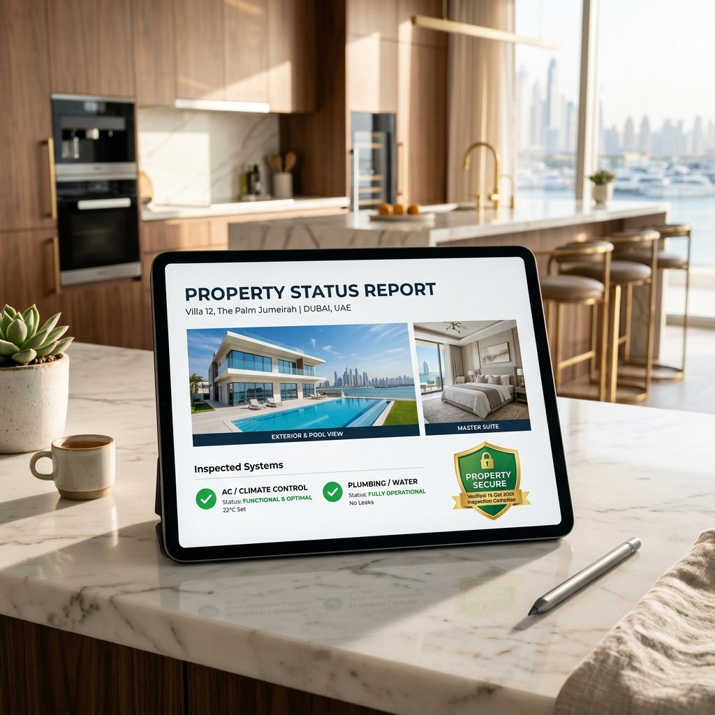 Digital Property Management Reports & Tracking Dubai